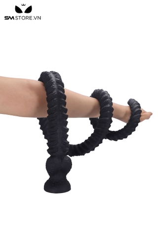 SMT3473 - Long anal dài 1m thiết kế dạng vân đốt có đế dính tường
