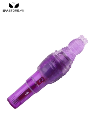 SMT3531 - Máy rung ngụy trang bông hoa chụm silicon dài 13.8cm