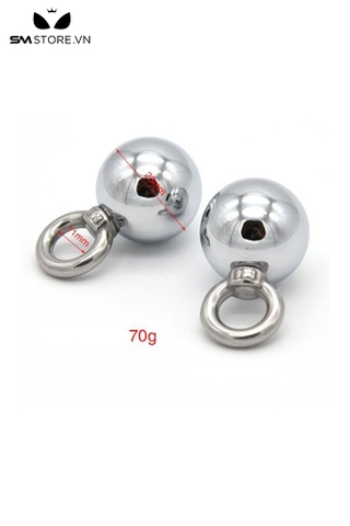 SMT3562 - Kẹp ti rung và kích điện mix kèm bóng kim loại dài 55mm