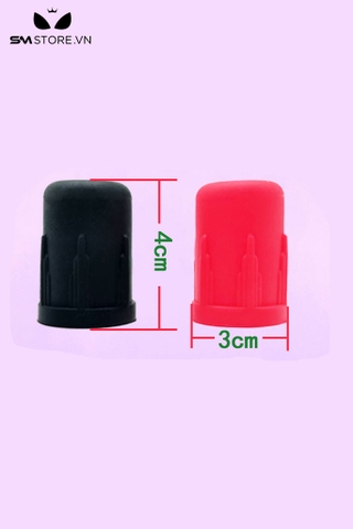 SMT3565 - Hút núm vú silicon co giãn với hình trụ bo tròn dài 4cm