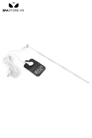 SMT3572 - Đồ chơi niệu đạo inox bi liền mix miếng dán dài 24cm