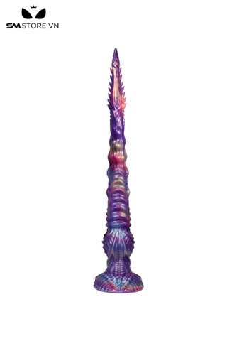 SMT3665 - Đồ chơi hậu môn anal long silicon có bi nổi dài 44.5cm