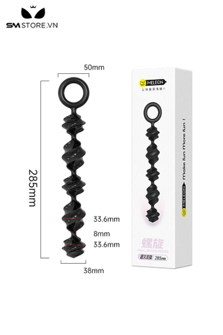SMT3716 - Anal bead chuỗi hạt xoắn ốc dài 285mm có độ đàn hồi tốt