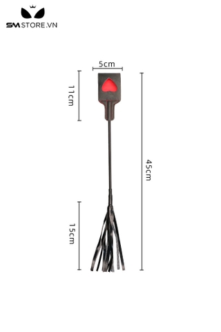 SMT3758 - Roi da tình yêu thiết kế trái tim 2 màu tương phản dài 45cm