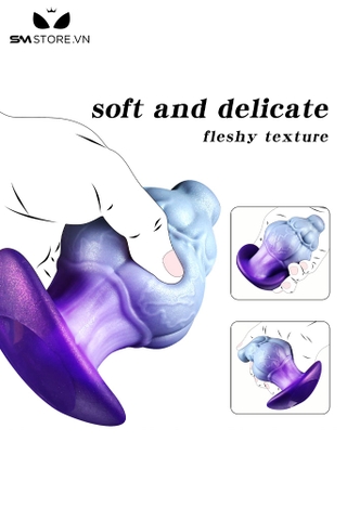 SMT3813 - Đồ chơi hậu môn huge anal đầu dương vật với đế cong