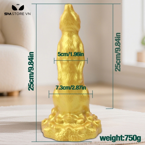 SMT3844 - Dương vật giả hình con hải cẩu biển dài 25cm đế gắn tường