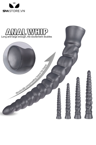 SMT3860 - Long anal siêu dài xoắn ốc silicon co giãn dài 35 40 45 50cm