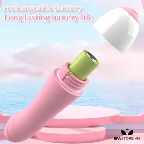 SMT3930 - Máy rung đầu dương vật bằng nhựa dài 109mm có độ ồn thấp