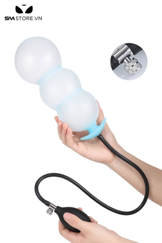SMT3957 - Anal pump silicon đàn hồi thiết kế có 1 bi bên trong dài 50cm