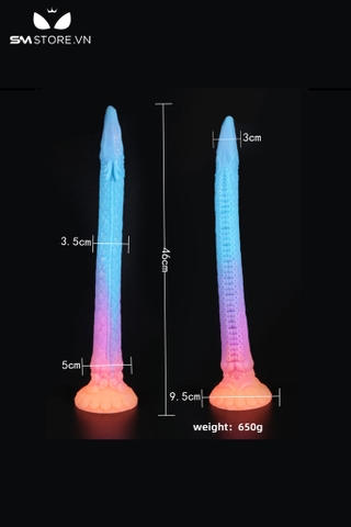 SMT3968 - Dương vật giả ngụy trang con rồng phát sáng dài 46cm