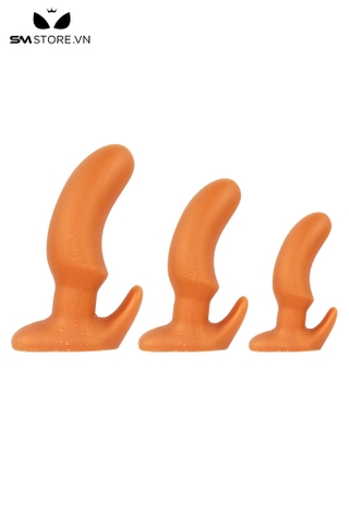 SMT3988 - Butt plug silicon thiết kế công thái học bề mặt trơn có 3 size