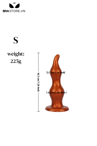 SMT3998 - Huge anal siêu dài ngụy trang quả hồ lô chất liệu silicon