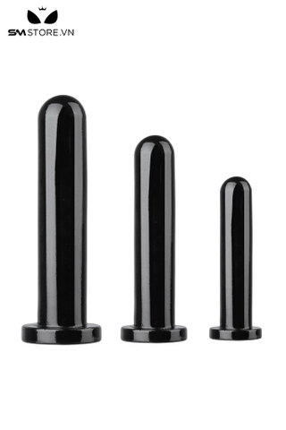 SMT4000 - Long anal silicon trong suốt đế gắn tường có 3 kích cỡ