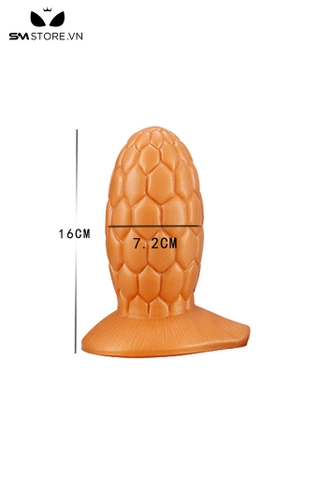 SMT4040 - Anal huge silicon da rắn đế dính tường đường kính 7.2cm