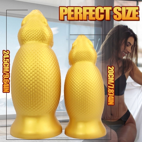 SMT4049 - Đồ chơi hậu môn anal huge ngụy trang con rắn dài 20 24cm