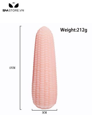 SMT4087 - Hậu môn giả ngụy trang bắp ngô silicon mềm size dài 17cm