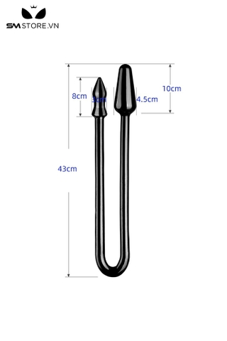 SMT4180 - Anal long 2 đầu mũi giáo và giọt nước chữ U dài 43cm