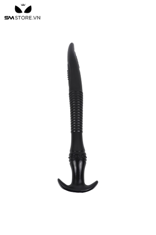 SMT4192 - Long anal với phần đế cong silicon mềm có bi nổi dài 54cm