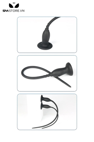 SMT4218 - Đồ chơi niệu đạo có đế dính tường dài 21 và 28cm silicon mềm