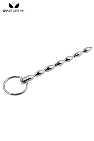 SMT4240 - Đồ chơi niệu đạo nam inox với đoạn phình to và thắt nhỏ nối tiếp