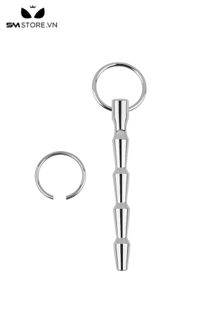 SMT4252 - Đồ chơi niệu đạo inox cao cấp với thân gợn sóng dài 12cm