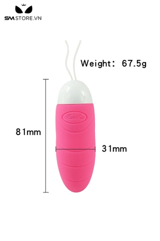 SMT4299 - Trứng rung tình yêu điều khiển từ xa không dây có 10 chế độ