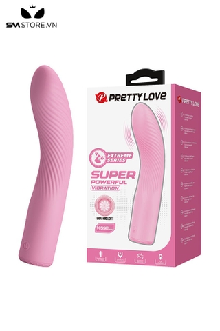 SMT4365 - Máy rung đầu dương vật Pretty Love với vân xoắn ốc dài 161mm