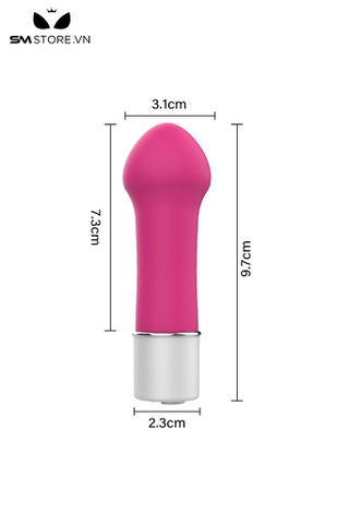 SMT4400 - Máy rung ngụy trang nấm có 10 chế độ dài 9.7cm silicon