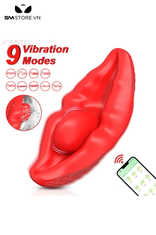 SMT4413 - Quần lót rung điều khiển qua APP silicon mềm có 9 chế độ