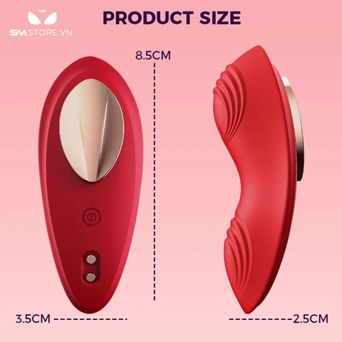 SMT4414 - Quần lót rung sạc nam châm điều khiển qua APP dài 8.5cm