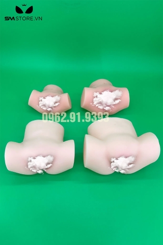 SMT441 - Mông giả nguyên khối có âm đạo silicon mềm dài 13cm