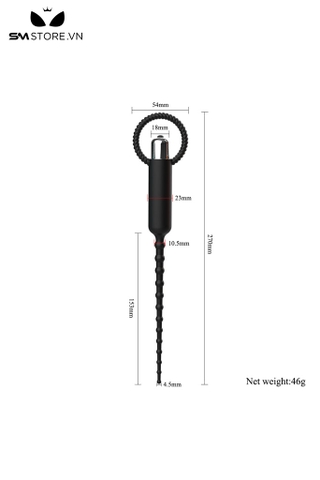SMT4483 - Sounding rung niệu đạo có 10 chế độ dạng chuỗi hạt