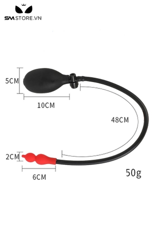 SMT4522 - Anal pump thiết kế hình quả bầu silicon co giãn dài 48cm