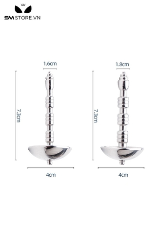 SMT4550 - Đồ chơi kích thích niệu đạo có phần mũ chống tuột và bi tròn