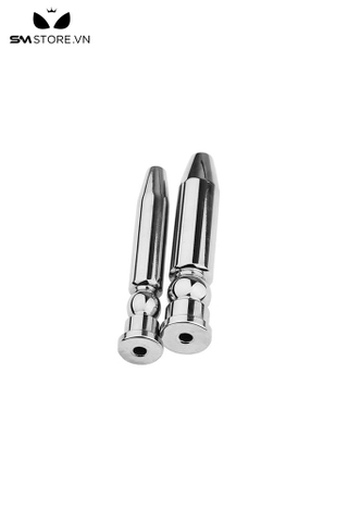 SMT4552 - Sounding inox niệu đạo inox rỗng ruột có nút chặn và 2 size