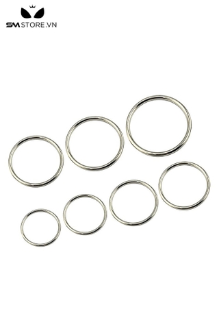 SMT4575 - Vòng đeo cu inox thiết kế dạng bản mỏng có 8 kích cỡ