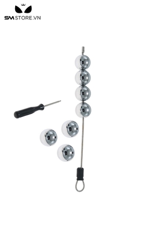 SMT4590 - Đồ chơi hậu môn anal beads với chuỗi hạt bi tròn có thể tháo rời