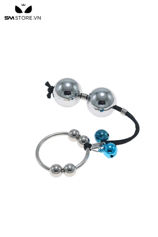 SMT4592 - Đồ chơi hậu môn anal beads với chuỗi hạt mix chuông