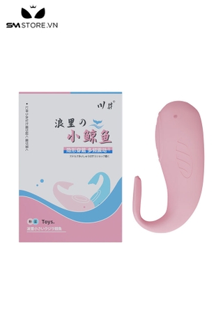 SMT4621 - Trứng rung điều khiển từ xa không dây hình con cá voi