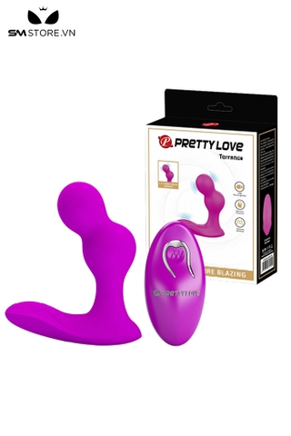 SMT4625 - Máy rung hậu môn Pretty Love silicon điều khiển xa dài 103mm