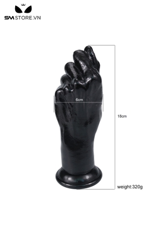 SMT4632 - Đồ chơi hậu môn anal huge khủng lồ bàn tay nắm dài 18cm