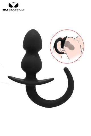 SMT4646 - Butt plug phích cắm 2 tầng thuôn gọn ở đầu và phình to ở giữa