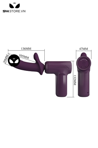 SMT4675 - Máy làm tình Pretty Love có 5 chế độ thụt và sạc điện
