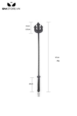 SMT4834 - Roi tình yêu bằng da thiết kế hình thánh giá dài 67cm
