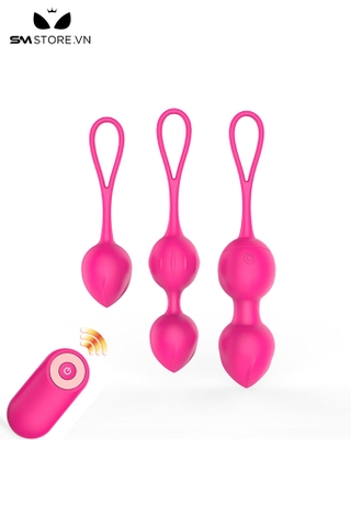 SMT4884 - Combo 3 trứng rung kegel điều khiển từ xa có 10 tần số
