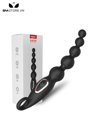 SMT4893 - Anal beads máy rung hậu môn silicon có 7 tần số và sạc điện