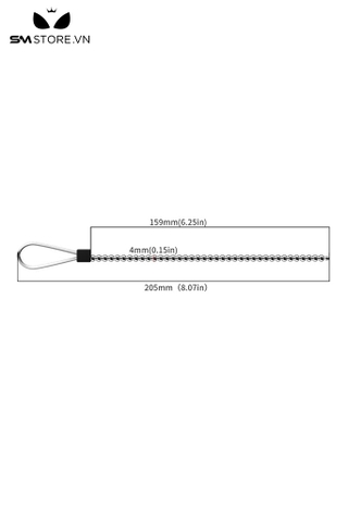 SMT4916 - Thanh niệu đạo dạng chuỗi hạt liền nhau đường kính 4,5,8mm