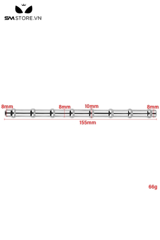 SMT4918 - Sounding inox thanh niệu đạo đầu bo tròn hình giọt nước
