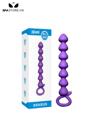 SMT4923 - Đồ chơi hậu môn anal beads hình tam giác ngược dài 153mm