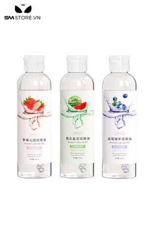 SMT4942 - Gel bôi trơn hương hoa quả tự nhiên với chai 200ml